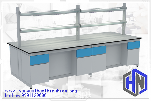 BÀN THÍ NGHIỆM TRUNG TÂM MODEL B3000G-8H