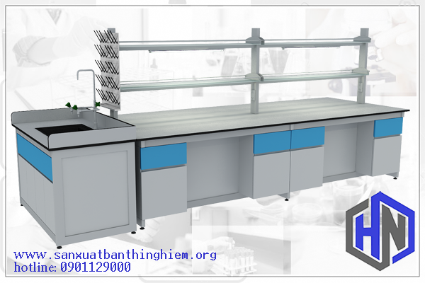 BÀN THÍ NGHIỆM TRUNG TÂM MODEL B3600GCR-8H